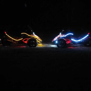 Spyder lighting wars face off