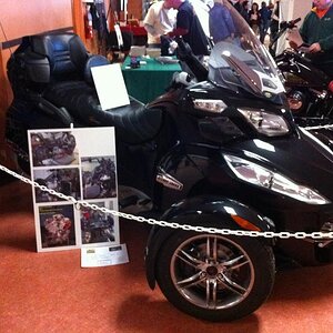 My RTS at the show. Right up front on the main drag.