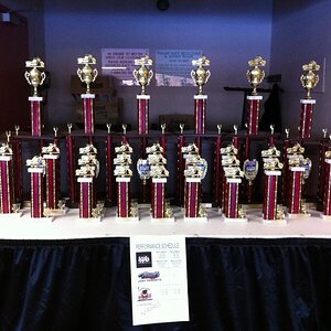 All the trophies