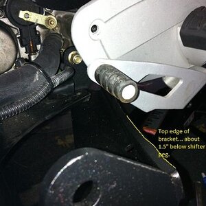 Kewlmetal RT highway peg