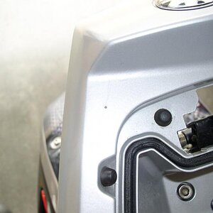 OK, layout works, so I prick punched prior to drilling a pilot hole.