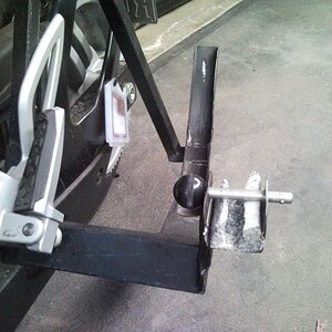 wheelchair rack -front