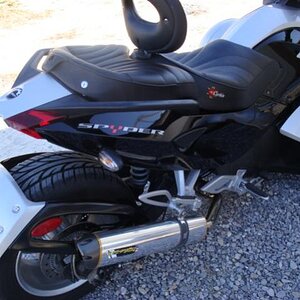 2 Bro's Single Can Exhaust