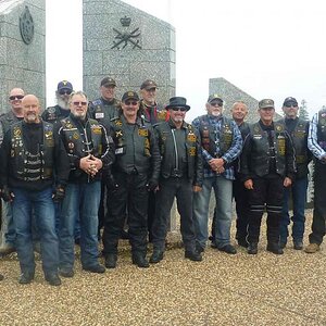 Me with the funny hat and some of the boys from the VVMC