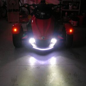 Front view LED only high