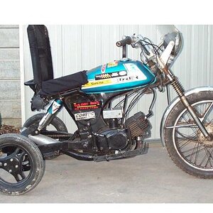 My 100cc paddock basher/Drift Trike. Heaps of fun!