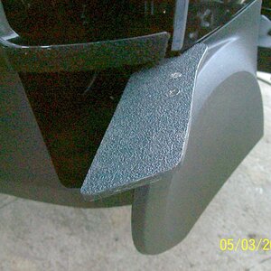 Splashguard Footrest