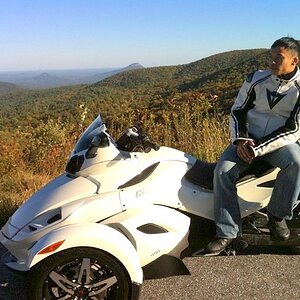 Spyder+Me+Georgia mountains = Heaven!