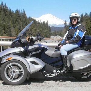 Interstate 5 looking north. Mt Shasta