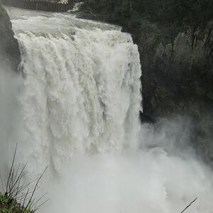 Spyder ride to Snoqualmie Falls, which is 100 feet higher than Niagara Falls 4/2/11