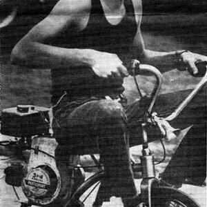 Tricycle ca. 1972
Built in 1969 or 1970.  Couldn't restore the rider.