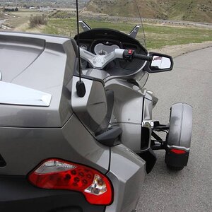 Freze out hill 4 check out the rear view mirror