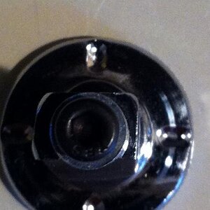 Clutch lever adjuster top view