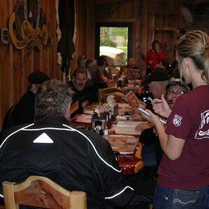 Lunch crew at Missouri Hick