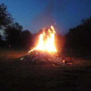 Spyderfest 2011 - BonFire behind the Wagon Wheel
