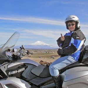 March - Oregon Trip - Mt Shasta -  I-5 looking South