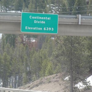Montana - Continental Divide.  Just west of Butte.