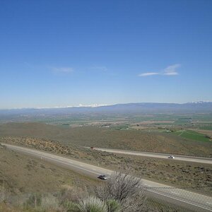 Eastern Washington - View of the Cascades