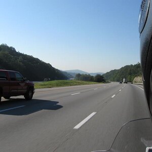 Our first view of the Smokies