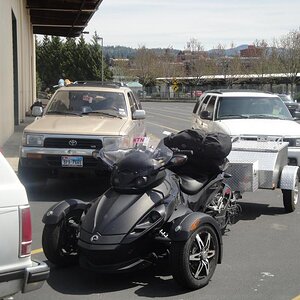 Bellingham, Washington - Spydee in the staging area.