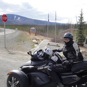 Yukon Territory / Alaska - Boarder crossing