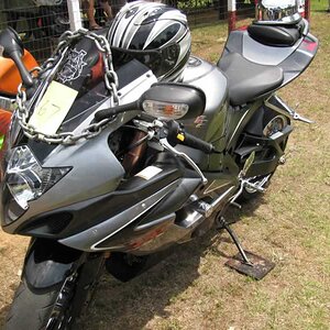 Competitor in Street Bike class