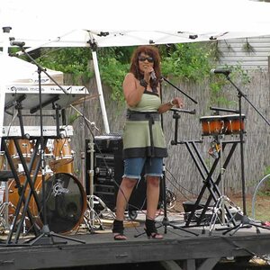 They had live entertainment, food, and a good atmosphere in the park all day long.
