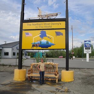 Fairbanks, Alaska - Northern most Denny's in the world!