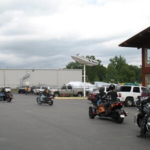 Riding home from Bradford Marine