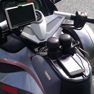 My portable audio system...