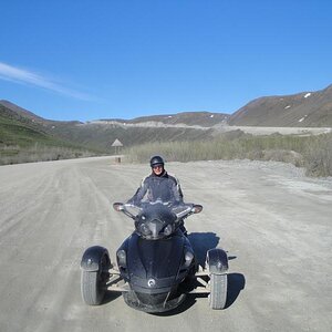 South side of Atigun's Pass - of Ice Road Trucker's fame