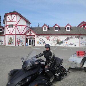 North Pole, AK - Santa's House.