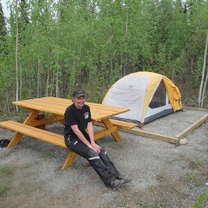 Beaver Creek, Yukon Terr. - Sleeping with the bears...