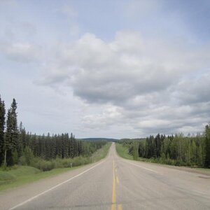 From Watson's Lake, Yukon Terr. to Fort Nelson, B.C.