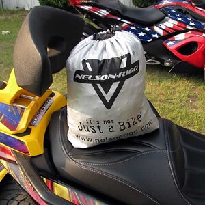 Cover back in bag when finished