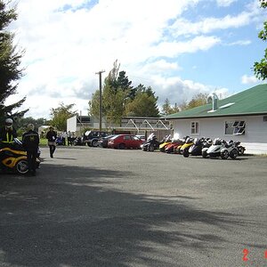 Turangi Ride round the Lake half way stop