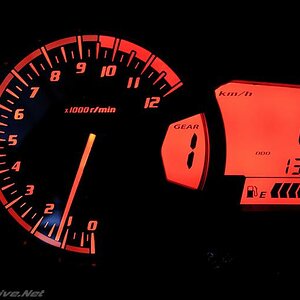 Cockpit Cluster; Simple but effective.