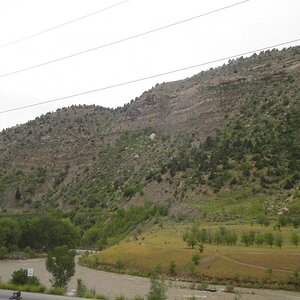 Durango, Colorado - Looking out my back door.