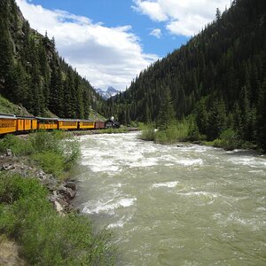 Durango & Silverotn Narrow Gauge Train Trip