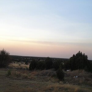 Santa Rosa, New Mexico - Looking out my back door