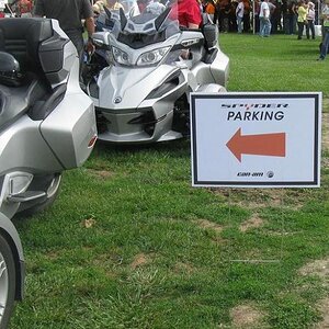 Spyder Parking - Where do you put 430+ Spyders?