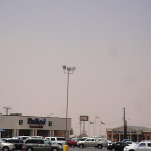 West Texas dust storm.