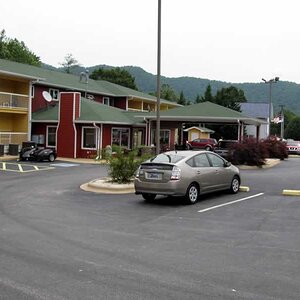 View of hotel from parking lot