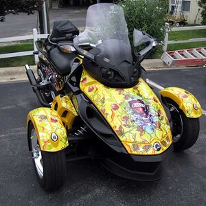 SpyderDuck's Ed Hardy Spyder