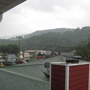 View from hotel before heading home