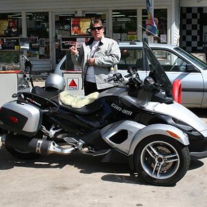 ...how many people does it take to fuel a Spyder?