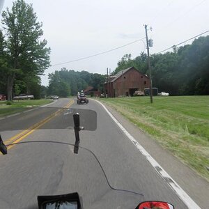 Ann found us a great route on state highways to avoid going thru Louisville, KY,