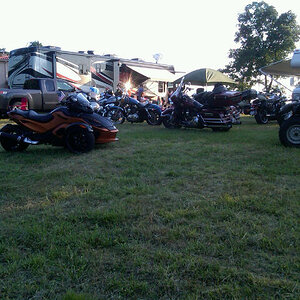 Memorial Weekend camping at our house