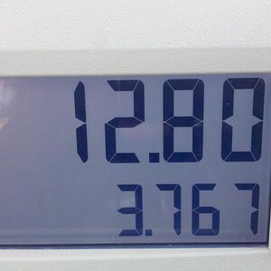 3rd Fill-Up while pulling Moto-Mate Camper- This was from Lamonts heading to Maggie Valley with speeds reaching triple digits & do'n the twisties like