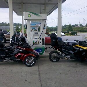 Fuel Stop on way to Maggie Valley